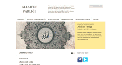 Desktop Screenshot of allahinvarligi.com